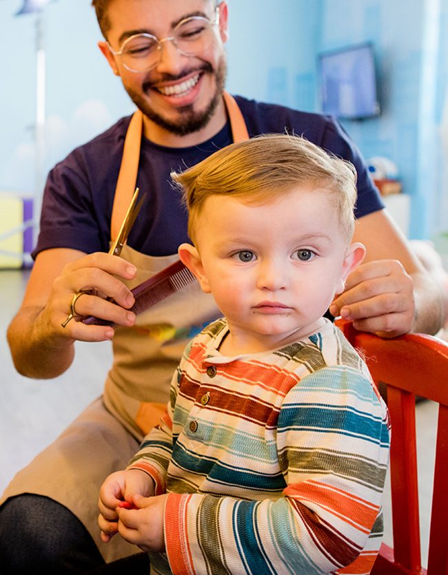 CORTE DE CABELO INFANTIL CURITIBA MENINO